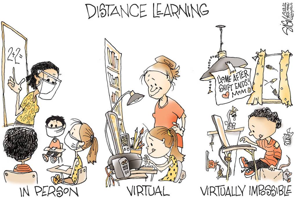 Editorial cartoons for Saturday, Aug. 1