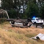 Boy, 16, dies in rollover crash on I-5 near Silvana
