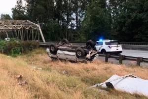 Boy, 16, dies in rollover crash on I-5 near Silvana