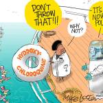 Editorial cartoons for Monday, Aug. 3