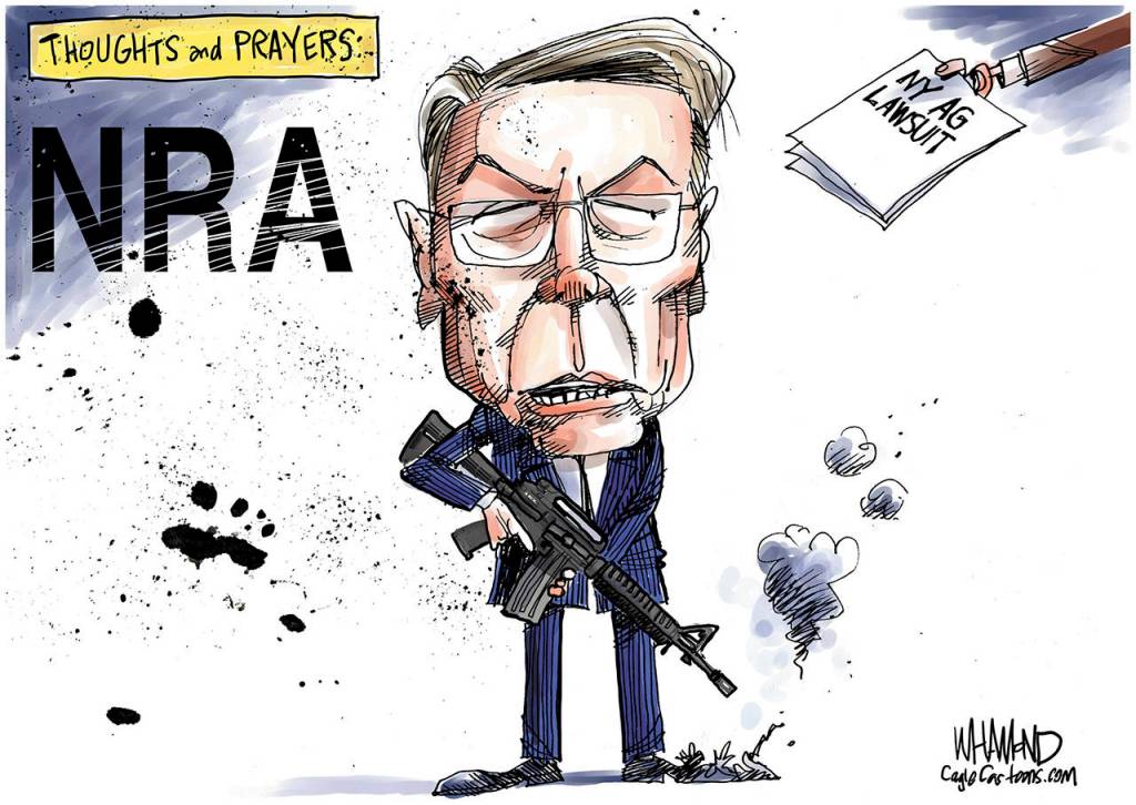 Editorial cartoons for Sunday, Aug. 9