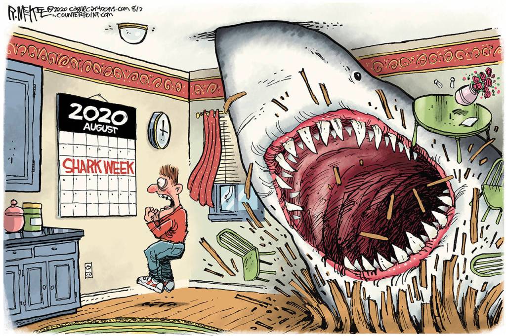 Editorial cartoons for Sunday, Aug. 9