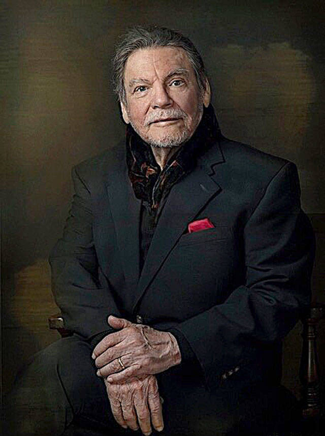 Alfredo Arreguín, 85, paints every day in a Seattle basement studio he shares with wife-artist Susan Lytle. (Eva Blanchard)