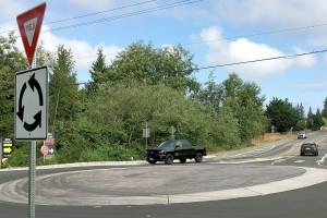 Soper Hill roundabout and pedestrian trail work wraps up