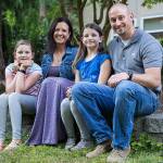 Dad watched her birth from Iraq, now she’s an online student