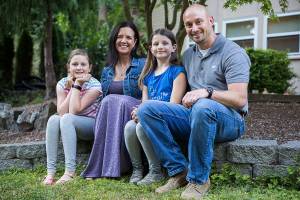 Dad watched her birth from Iraq, now she’s an online student