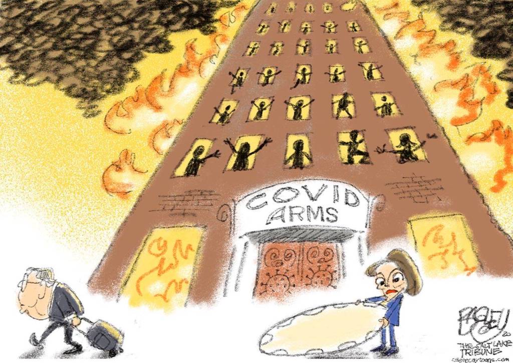 Editorial cartoons for Sunday, Aug. 16