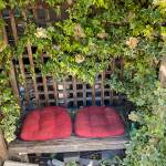 Deluxe outdoor seating at the Soundview Tavern. (Sue Misao/ The Herald)
