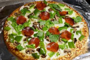 Shake up the quarantine routine with an easy-to-make pizza