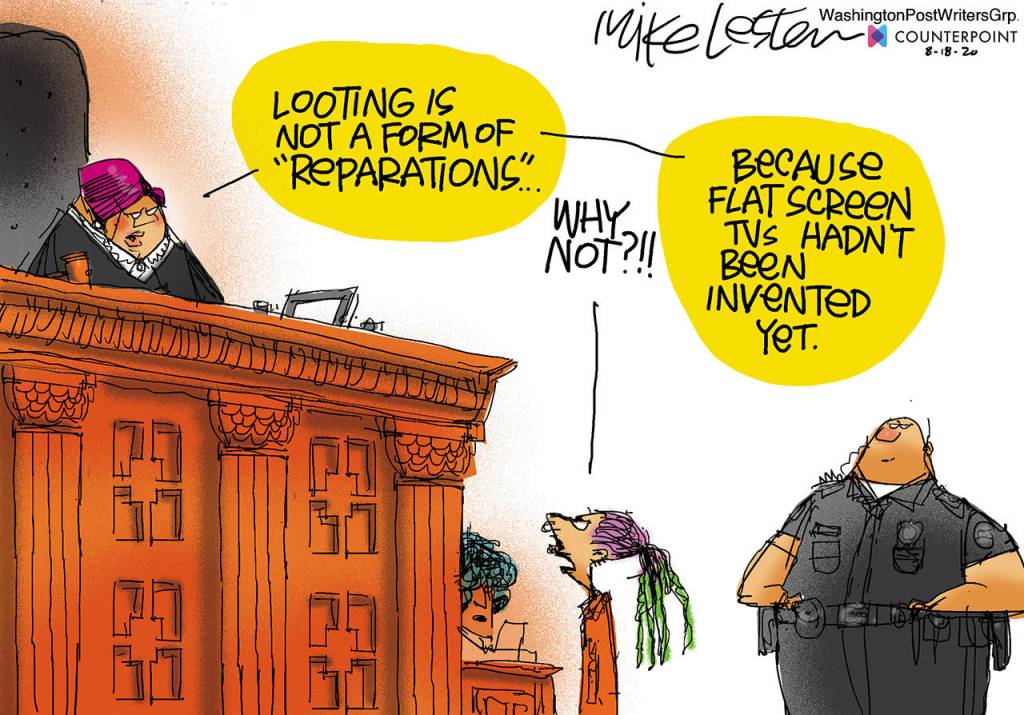 Editorial cartoons for Monday, Aug. 24