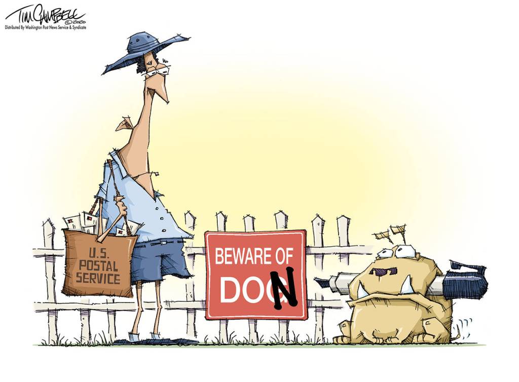 Editorial cartoons for Monday, Aug. 24