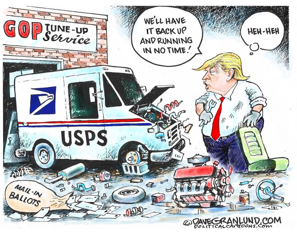 Editorial cartoons for Monday, Aug. 24