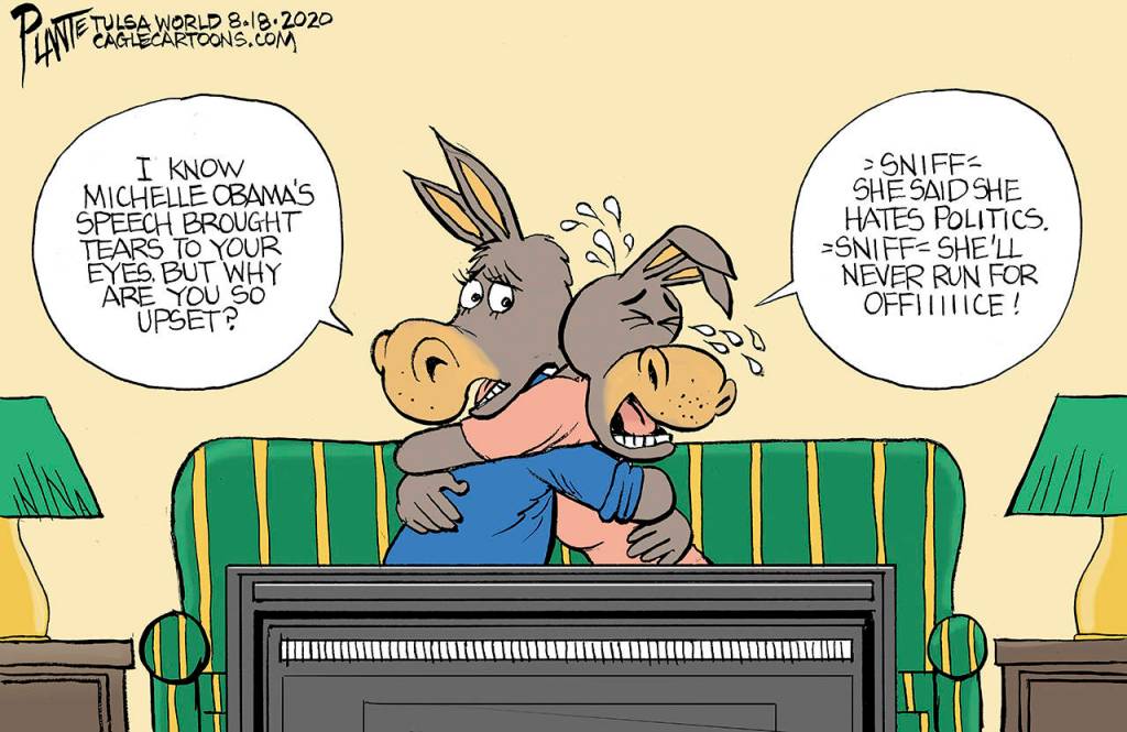 Editorial cartoons for Saturday, Aug. 22