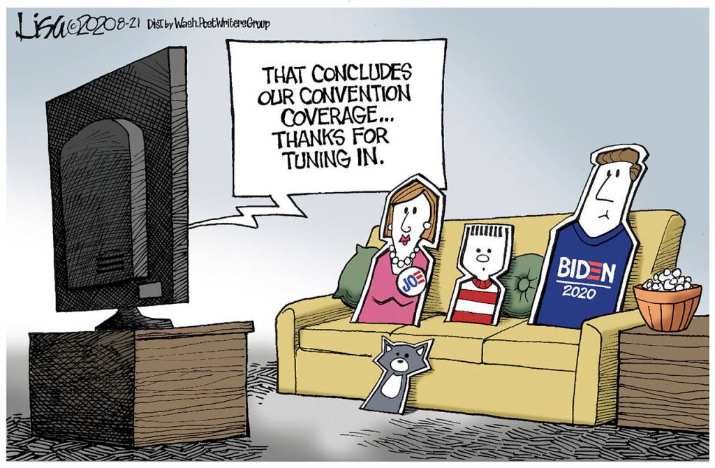 Editorial cartoons for Saturday, Aug. 22