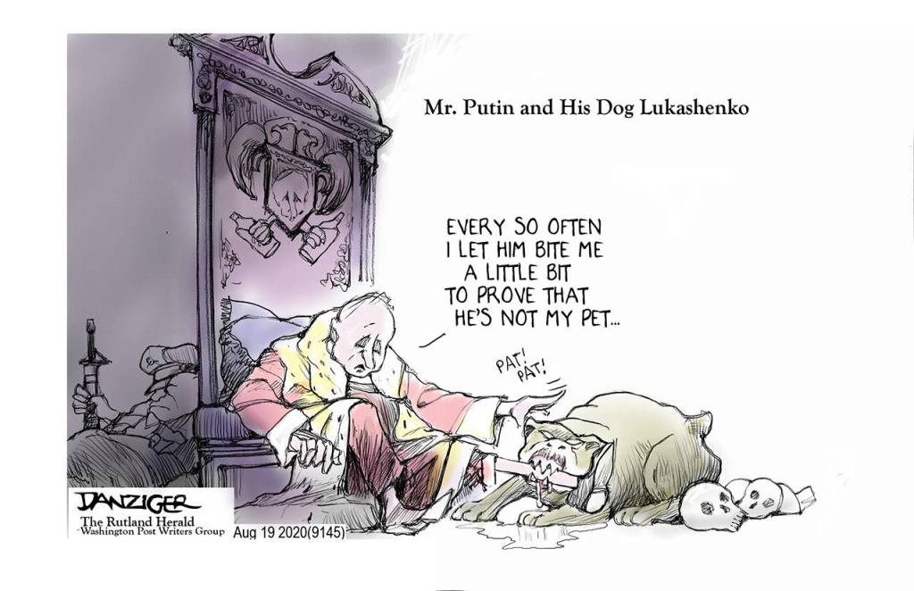 Editorial cartoons for Saturday, Aug. 22