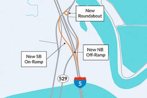 Planned new I-5 on-ramp could be on hold for lack of $7.2M