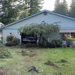 Police: Erratic driver hits cyclist, kills woman in house