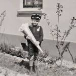 Ernest Brockmann as a schoolboy in Germany. A longtime teacher in the Everett School District, he was once part of a Hitler Youth group during World War II. (Brockmann family photo)