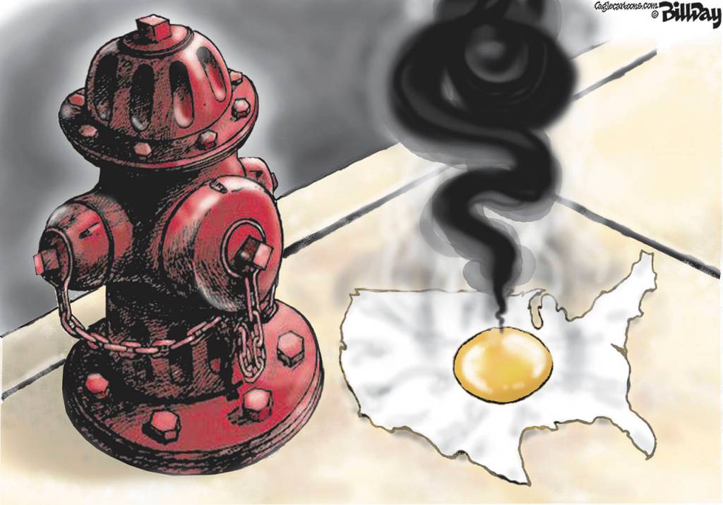 Editorial cartoons for Saturday, Sept. 5