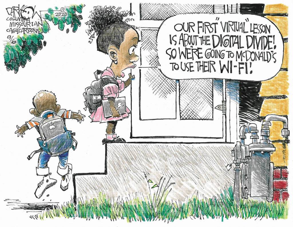 Editorial cartoons for Wednesday, Sept. 9