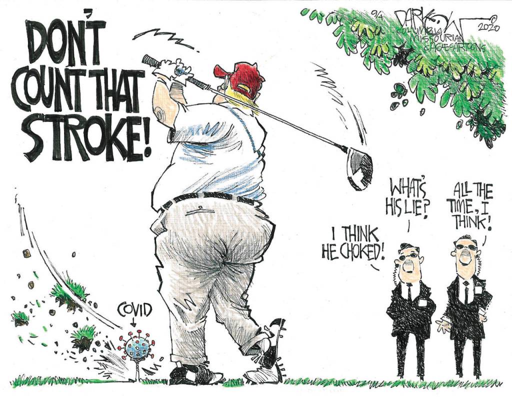 Editorial cartoons for Wednesday, Sept. 9