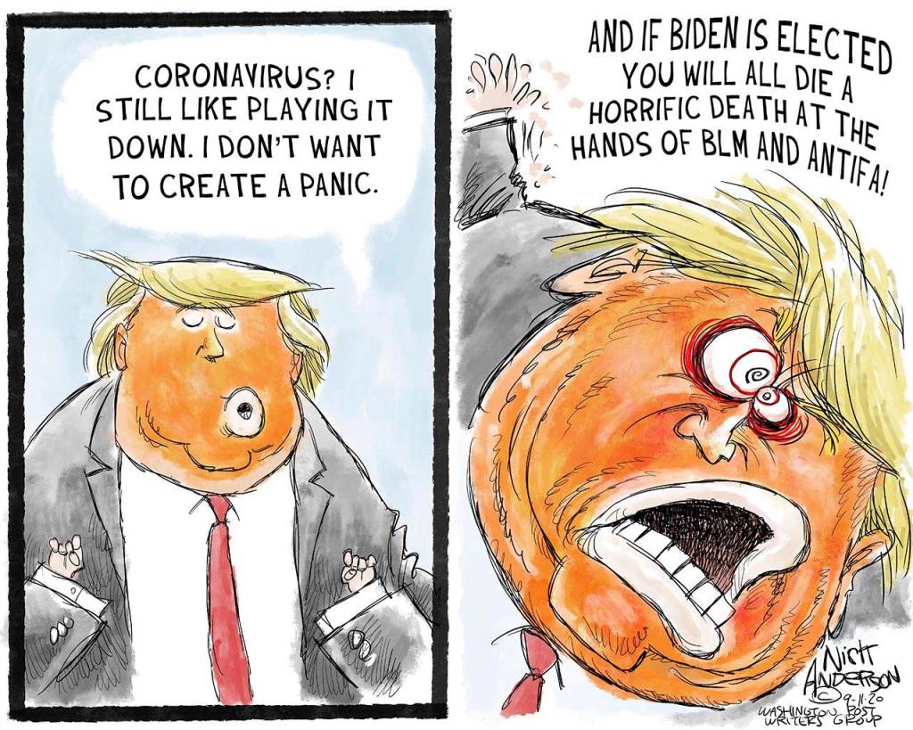 Editorial cartoons for Thursday, Sept. 10