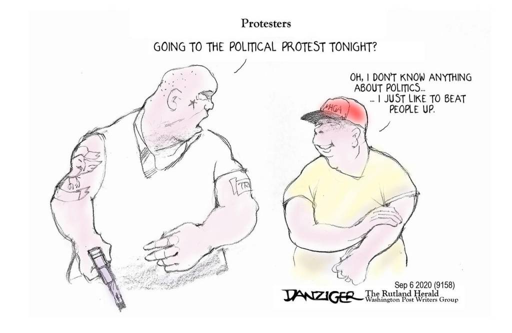 Editorial cartoons for Thursday, Sept. 10