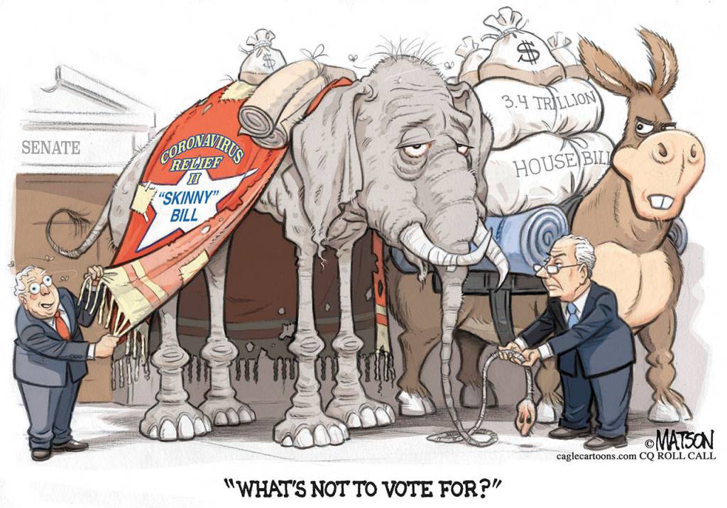 Editorial cartoons for Monday, Sept. 14