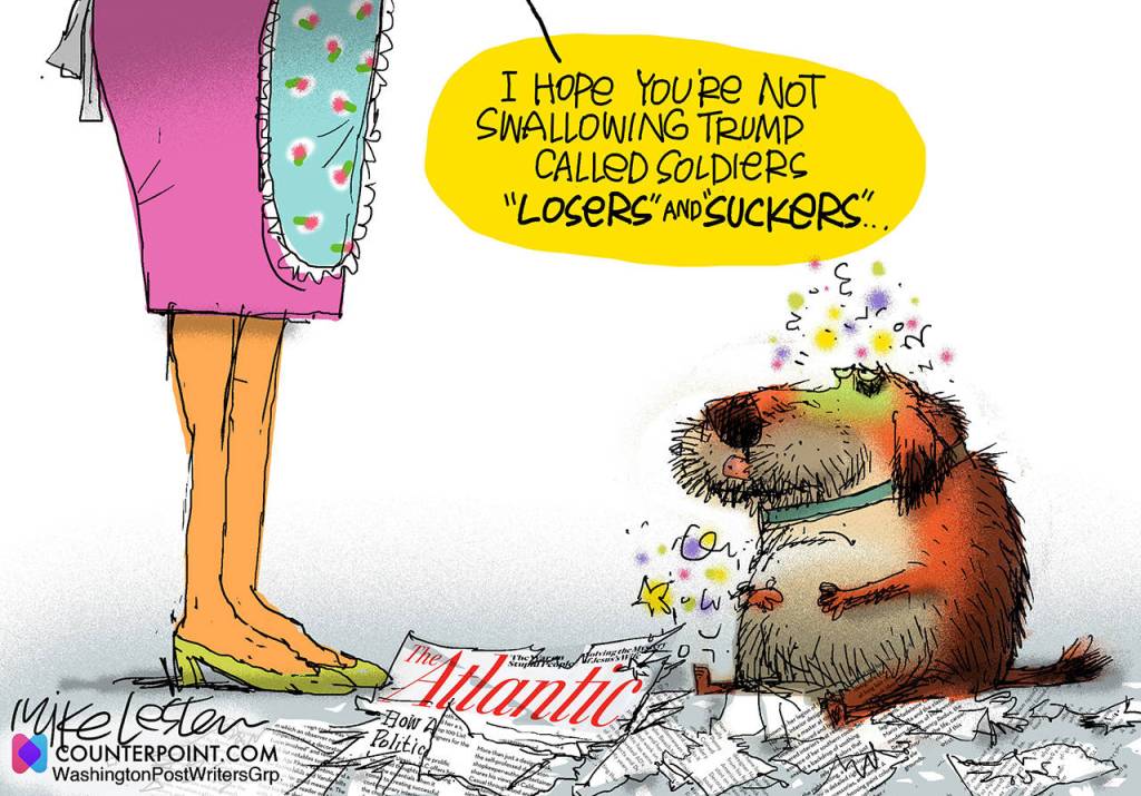 Editorial cartoons for Tuesday, Sept. 15
