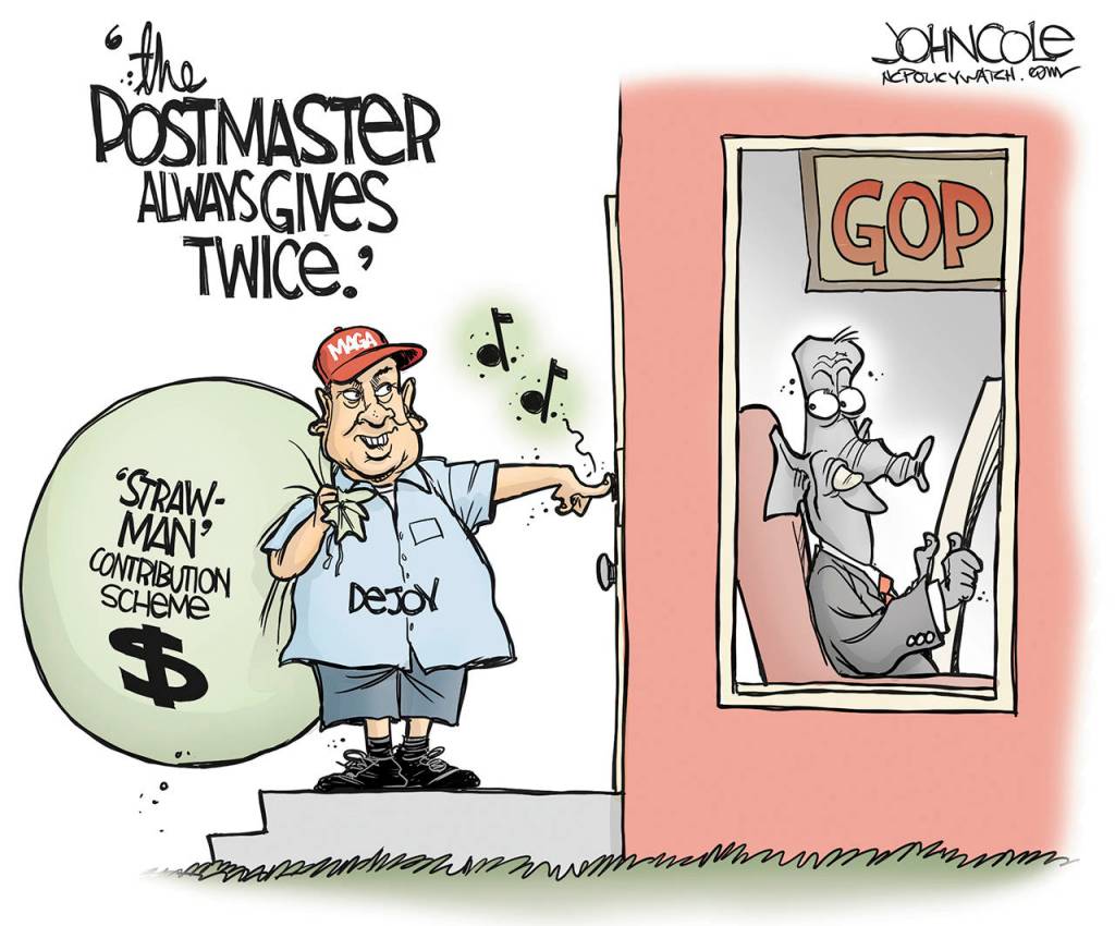 Editorial cartoons for Wednesday, Sept. 16