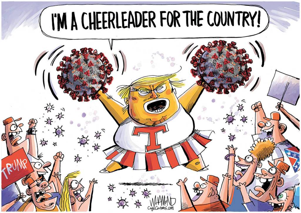 Editorial cartoons for Friday, Sept. 18