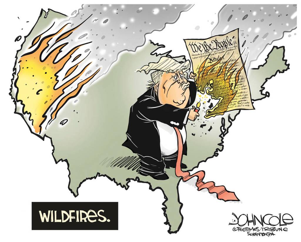 Editorial cartoons for Friday, Sept. 18