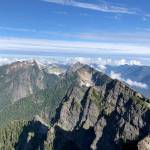 Vesper Peak, as seen from Gothic Peak, is the highest summit on the left. (Caleb Hutton / Herald file)