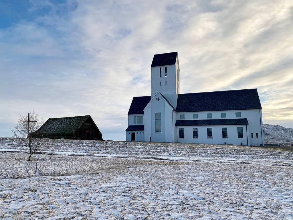 An old church in the middle of Iceland nowhere. There are about 350 churches in Iceland. (Andrea Brown / The Herald)