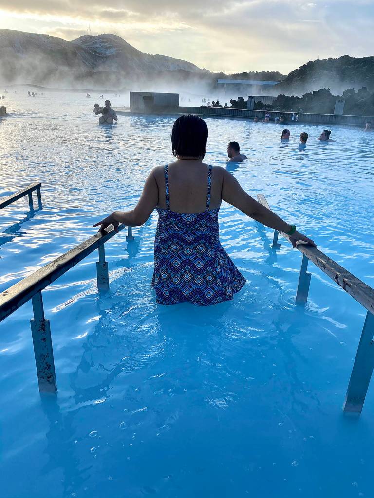 The Blue Lagoon is a popular Iceland destination. (Andrea Brown / The Herald)
