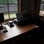 An office is set up to resemble a ticket and telegraph room in the home of Bruce and Marie Ferguson in Snohomish. (Andy Bronson / The Herald)An office is set up to resemble a ticket and telegraph room in the home of Bruce and Marie Ferguson in Snohomish. (Andy Bronson / The Herald)