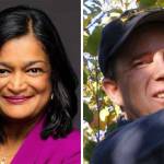 Pramila Jayapal (left) and Craig Keller.