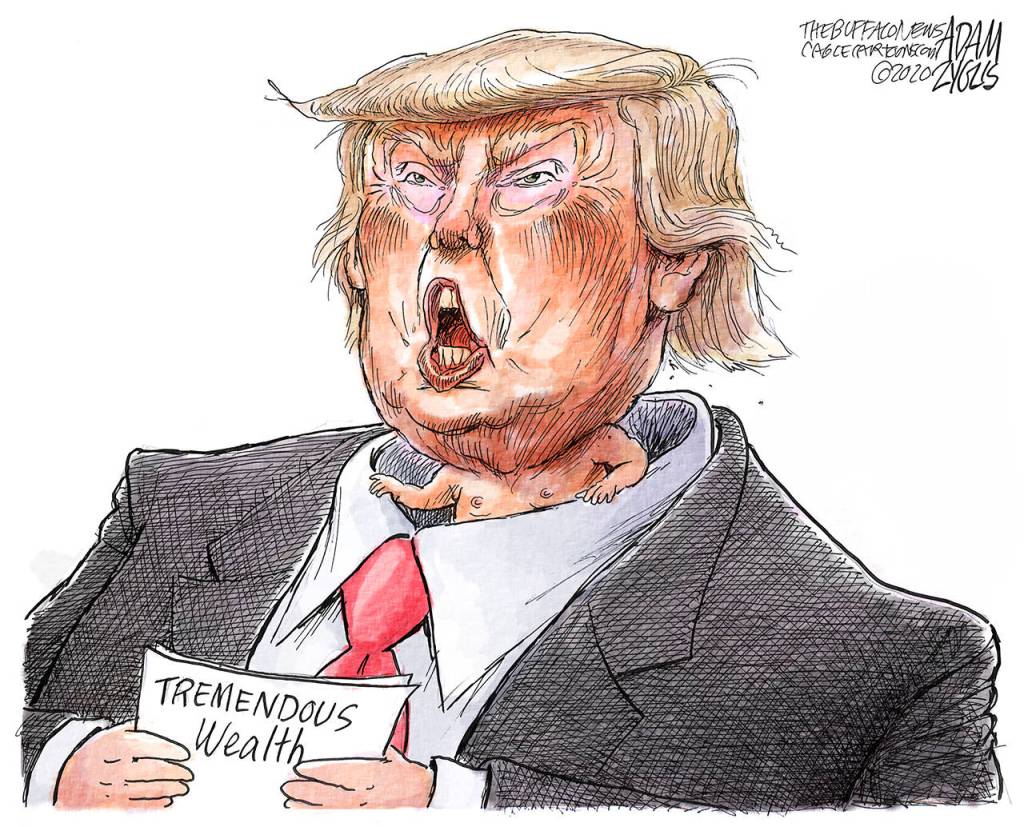 September 29, 2020: Trump tax returns