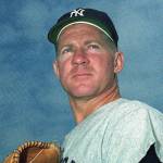 FILE - This March 1960 file photo shows New York Yankee pitcher Whitey Ford. A family member tells The Associated Press on Friday, Oct. 9, 2020 that Ford died at his Long Island home Thursday night.(AP Photo, File)