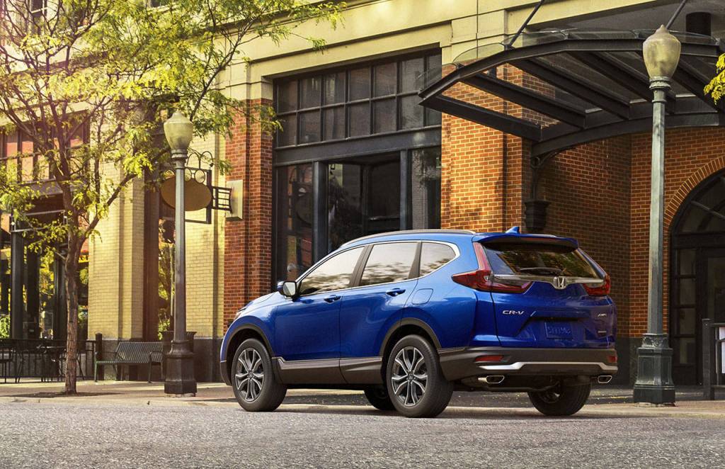 A 1.5-liter turbocharged engine is standard in every 2020 Honda CR-V trim level. (Manufacturer photo)