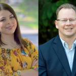 Maia Espinoza (left) is challenging state Superintendent Chris Reykdal. (Associated Press)