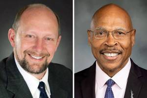 John Kartak (left) and John Lovick.