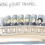 Signe cartoonTOON22Court Packing
