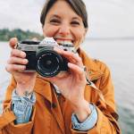 Christina Hickman bought a Canon AE-1 off of eBay last year so she could get back into film photography. (Karen Wang)