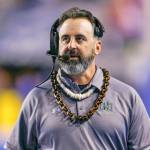 It took nine months for Nick Rolovich, the new Washington State football coach, to conduct his first practice with the Cougars after the coronavirus led to the cancellation of spring practice and delays in the start of the 2020 season. Rolovich was hired from Hawaii in January after Mike Leach left for Mississippi State. (Associated Press)