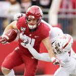 Washington State running back Max Borghi is likely to get more rushing attempts under new coach Nick Rolovich. (Associated Press)