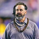 FILE - In this Saturday, Oct. 12, 2019, file photo, then-Hawaii head coach Nick Rolovich walks the sideline during the second half of an NCAA college football game against Boise State, in Boise, Idaho. It took nine months for Rolovich, the new Washington State football coach, to conduct his first practice with the Cougars after the coronavirus led to the cancellation of spring practice and delays in the start of the 2020 season. Rolovich was hired from Hawaii in January after Mike Leach left for Mississippi State. (AP Photo/Steve Conner, File)