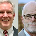 Mukilteo city councilman Joe Marine (left) and Stanwood city councilman Sid Roberts were named to Community Transit's Board of Directors. (Community Transit)