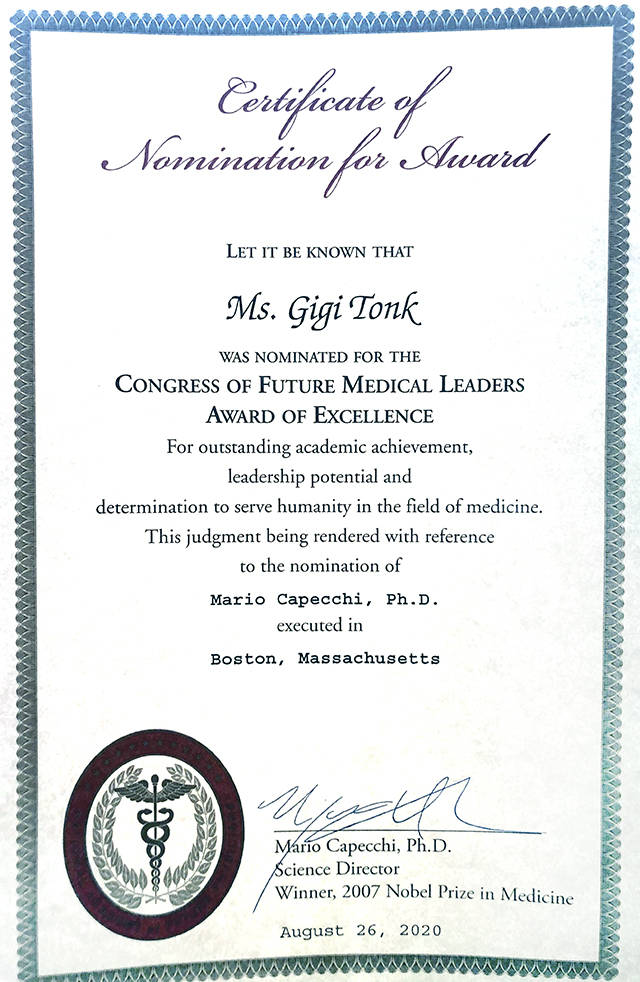 Gursimar Gigi Tonk (Submitted photo)