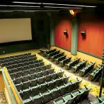 The 235-seat theater has a stage behind the screen, from its days as a place to see vaudeville shows. (Kevin Clark / The Herald)